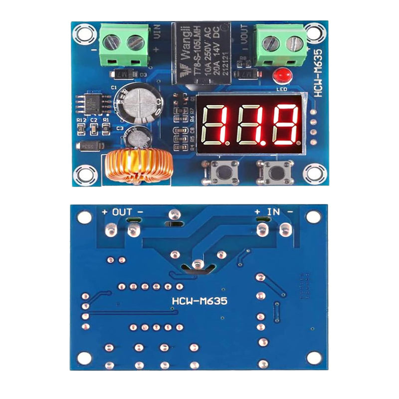 4pcs XH-M609 DC Voltage Protection Module 12-36V Digital Display Over-Discharge Circuit Protection Module