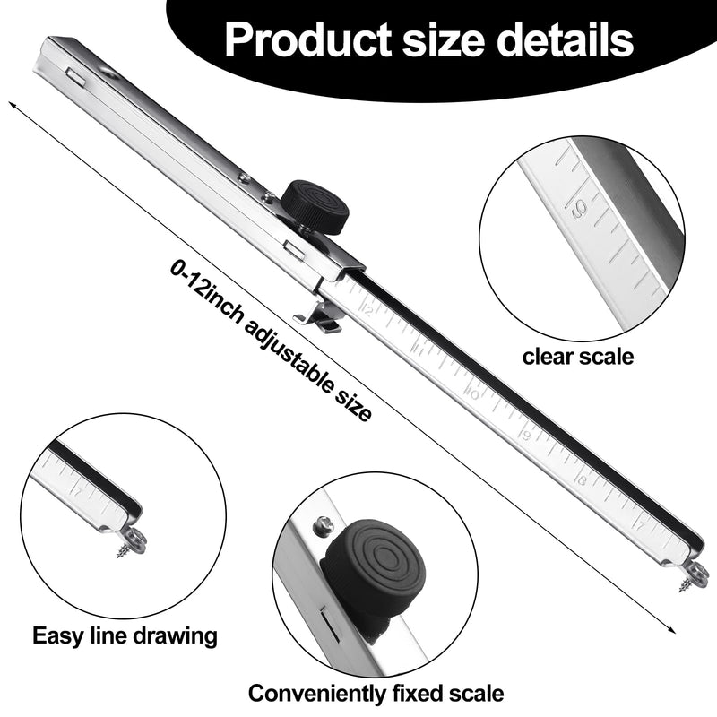 1 Pack Sheet Metal Scribe Marking Gauge Sheet Metal Tools Scribe Tool for Wood Plastic Hardboard 1
