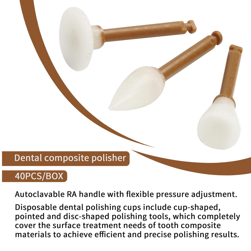 Dental Composite Polishing Disc 1-Step System CA 2.35mm Cup Shape P7 | Dentistry Finishing Polisher Lab Tools for Whitening, medical students and clinics