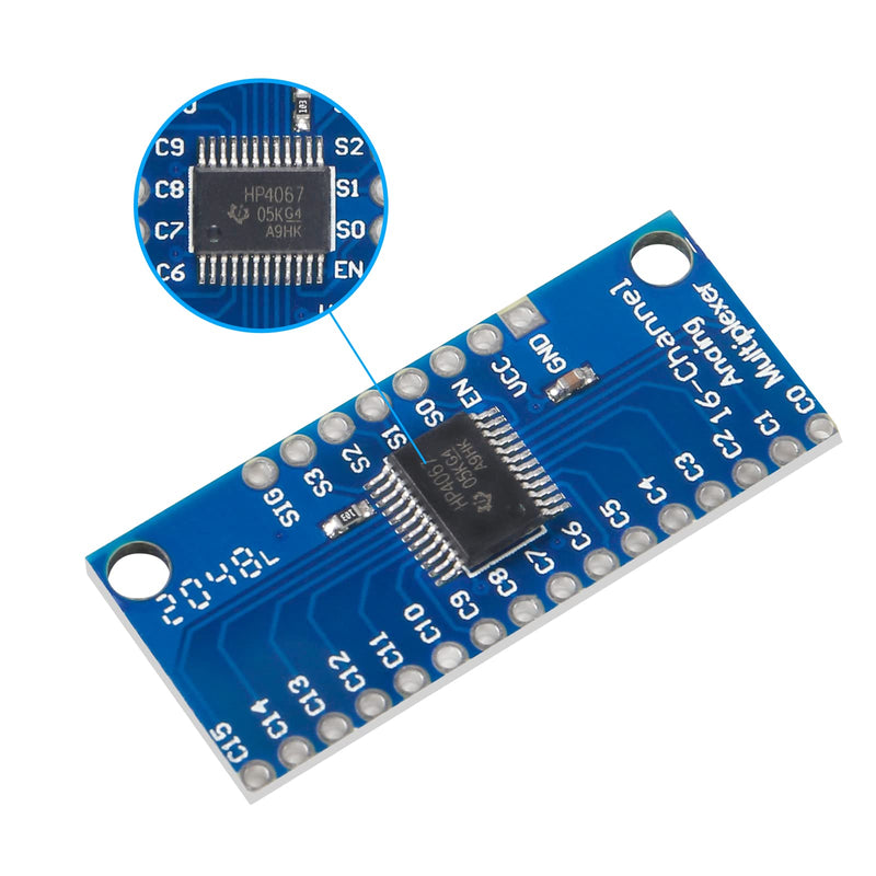 12PCS CD74HC4067 16-Channel Analog Digital Multiplexer Breakout Board Module 2V-6V - NewNest Australia