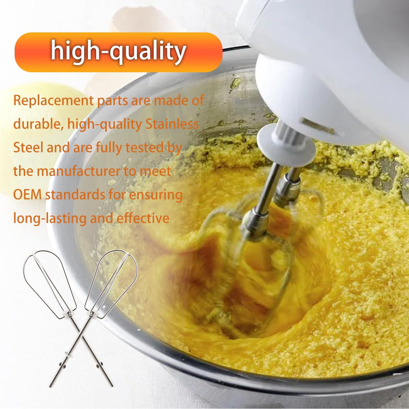 Hand Mixer Beaters Attachments for Kitchenaid Stainless Steel - NewNest Australia
