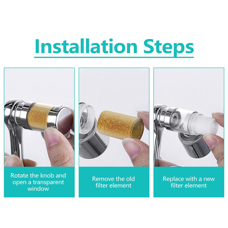 5Pcs Filter Elements, for 1080°Swivel Faucet Aerator Extension with Filter Filter Elements 5pcs