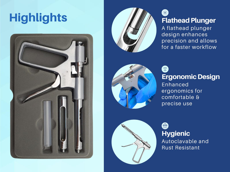 Dental Syringe intraligamental 1.8ml anesthetic power syringe Dental Instrument ARTMAN BRAND