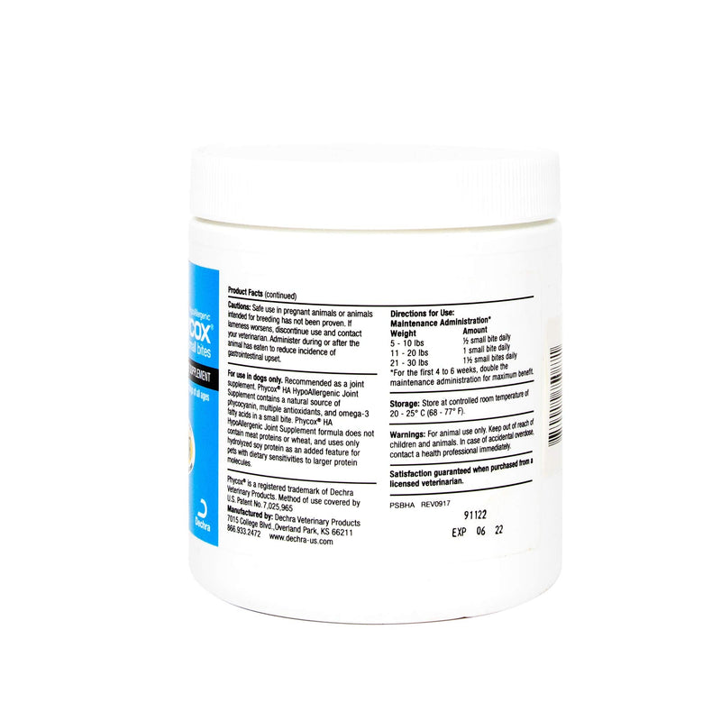 120 Count HypoAllergenic Small Bites for Pets - PawsPlanet Australia