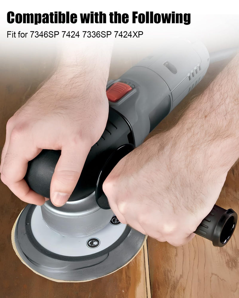 6" Polisher Backing Pad Fit for Porter Cable Sander Polishers 7346SP 7336SP 7424XP 7435 7345 97455 97466 7335 97355 97366, 2PCS 2