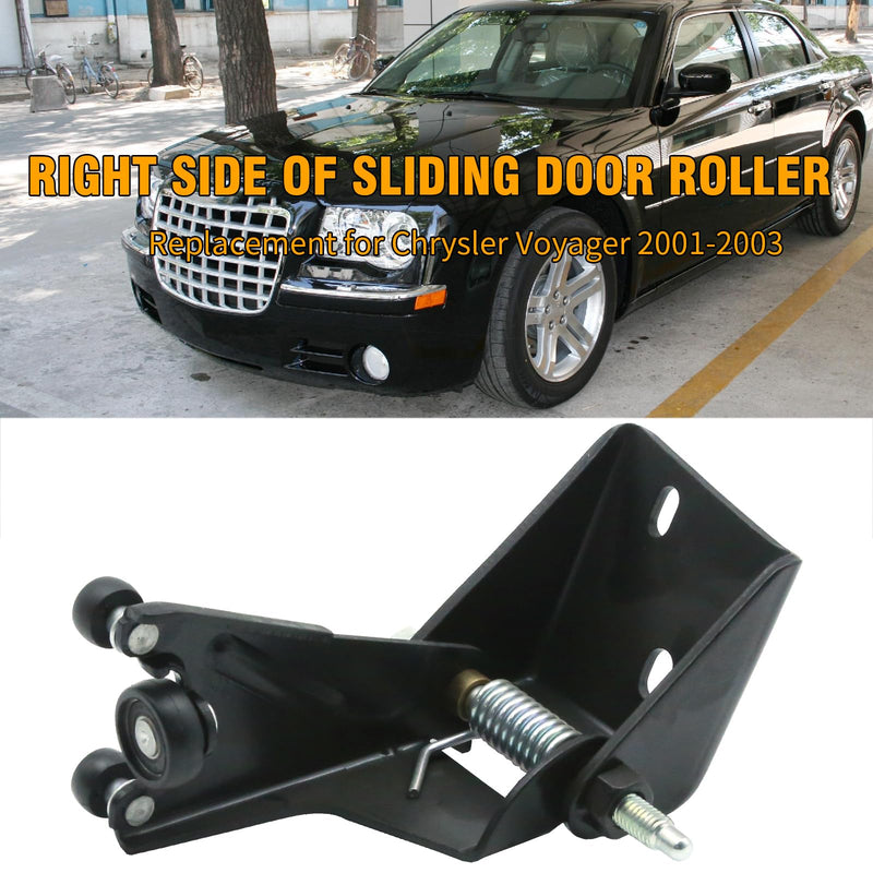 Saihisday 924-911 Sliding Door Roller Middle Right Side, Replacement for Chrysler Town and Country 2001-2008, Replaces 4894036AD 4894036AE