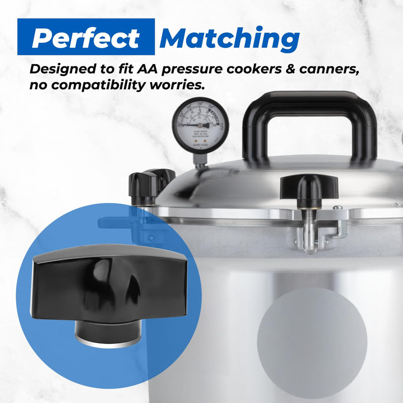 6Pcs Wing Nuts Compatible with All American 1930 Pressure Cookers/Canners 910 915 921 925 930 941, Replacement Parts Prevent Steam Leaks
