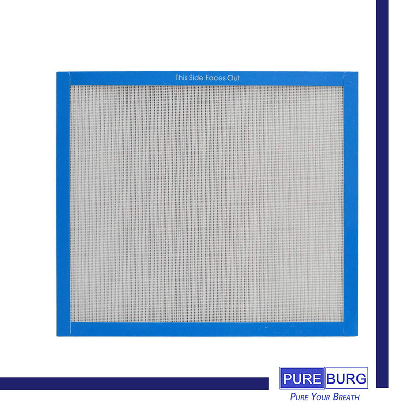 PUREBURG AF-10FL Replacement Filter Compatible with HoMedics Total Clean AF-10, AP-15, AR-10 Air Purifiers, H13 True HEPA Double-Layer Filtration, Pack of 1 10.2" x 11.9" x 1.5"