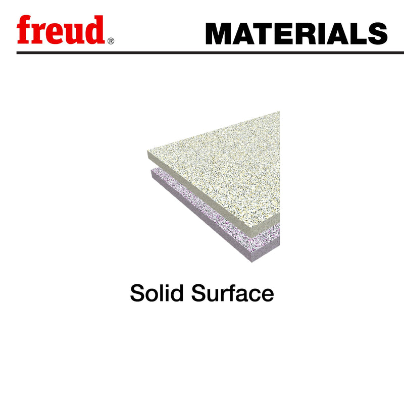 Freud 85-005: 1/2" Radius Ogee Bowl Bit with 1/2" shank, 2-7/8" overall length