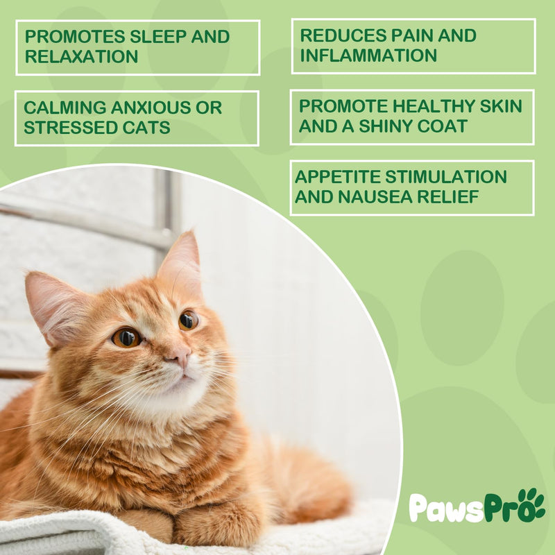 4-Pack Hеmp Oil for Dogs and Cats - Hip and Joint Support - Skin and Coat Health - with Omega 3, 6, 9 and Vitamins - Fast Results 4-Pack