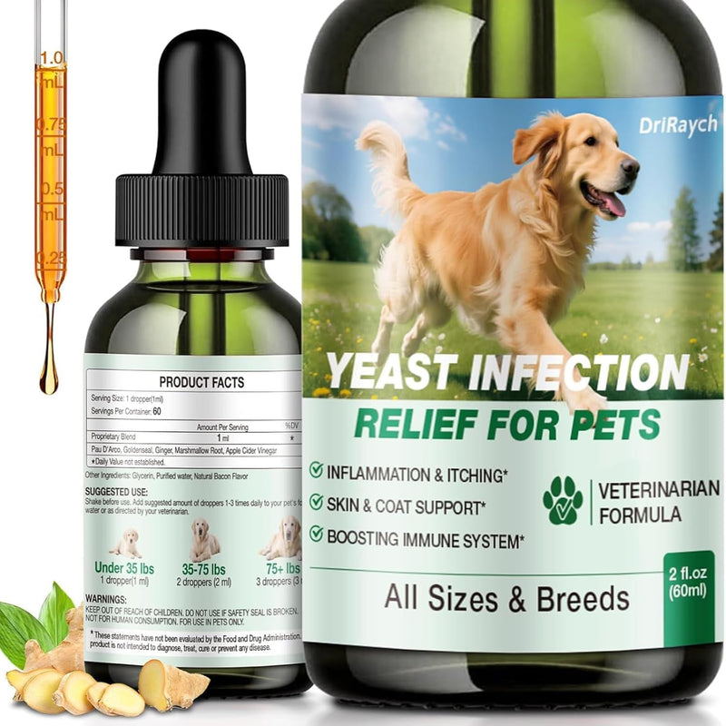Yeast Infection Treatment for Dogs - Multivitamins 60 ml