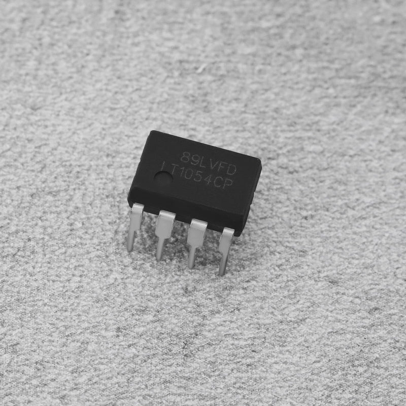 eMagTech 4Pcs 8 Pin Switching Regulators DC 3.5 to 15V Converter LT1054CP LT1054 for Electrical Switch Voltage Conversion 9x6.5x6mm
