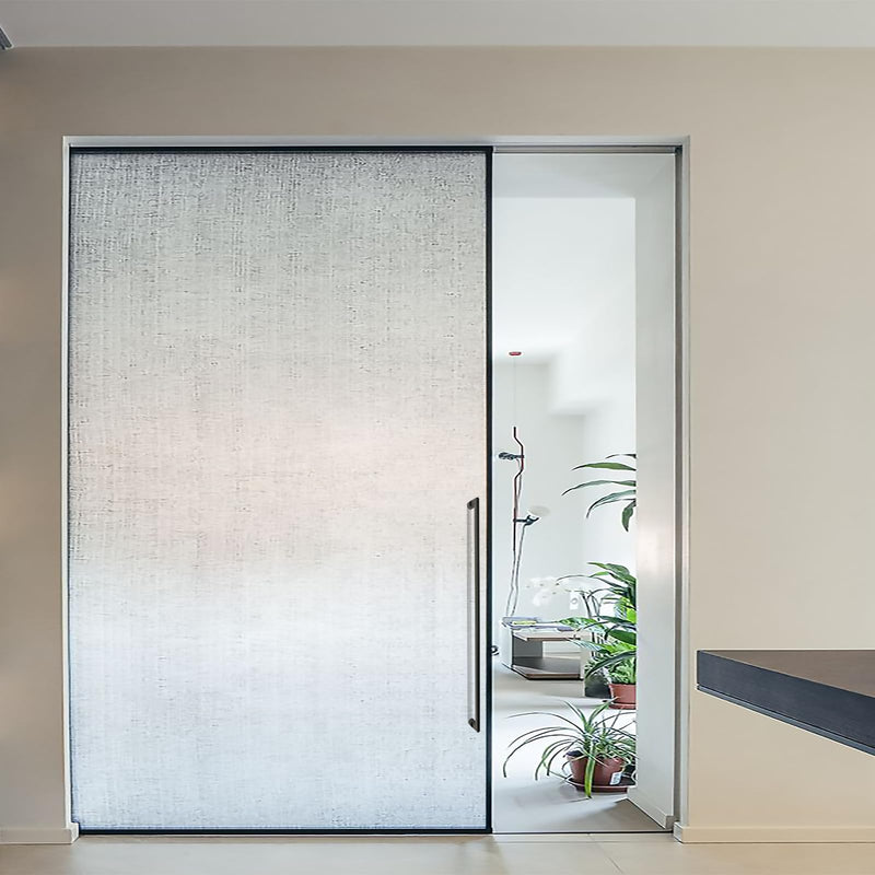 Barn Door Handle Matte Black 24 Inch, Double Sided Long Door Pull for Shower Glass Door, Modern Push Pull Handle for Entry and Wooden Barn Doors.