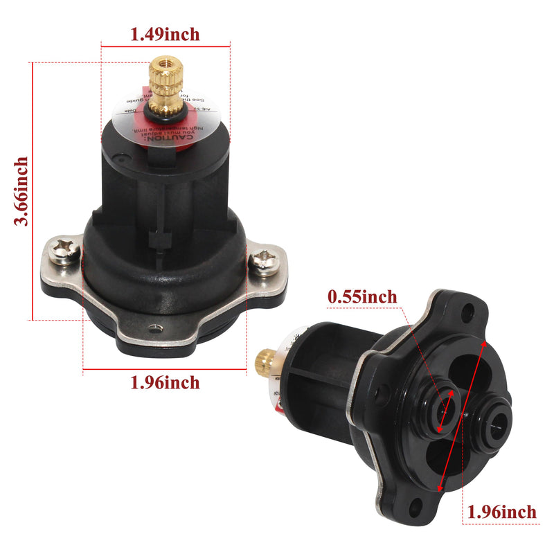 Mixer Balancing Cap Assembly Replacement for Kohler GP77759,Compatible with Rite-Temp Shower Valves and Pressure Balance 1/2" Shower Valve,Aftermarket Part. 1 Pack