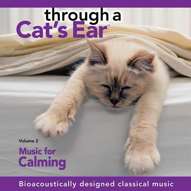 iCalmpet | Through a Cat's Ear: Music for Calming, Vol. 2 | | 60-min | Piano tunes with sonic anchoring reduces feline stress Audio CD
