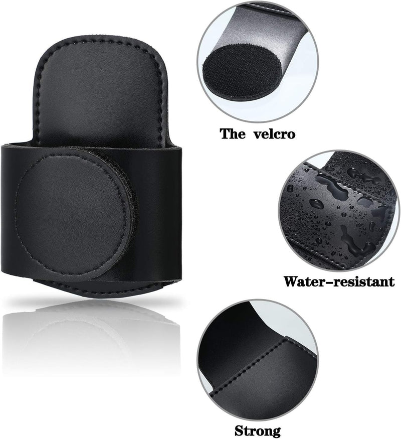meloxy Premium Leather Stethoscope Holder Hip Clip – Compatible with Littmann Classic 3, Cardiology 4, Eko Core 500 Digital Stethoscopes – Hands-Free Stethoscope Accessories for Doctors, Nurses, EMTs