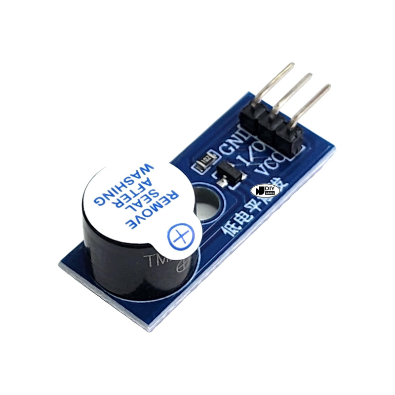 Piezo Buzzer Module, Active Buzzer for Arduino, ESP32, ESP8266, Raspberry Pi, 2 Pieces