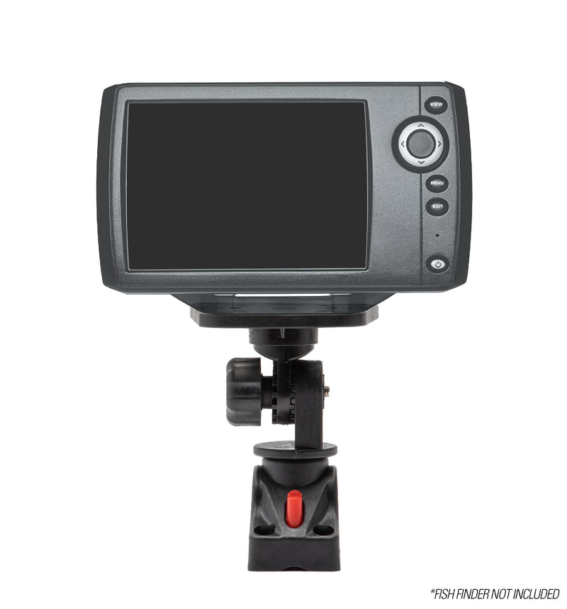 Extreme Max 3006.8658 Universal Fish Finder Head Unit Mount with Pivoting Bracket (Square Mount) Pivoting Bracket (Square Mount)