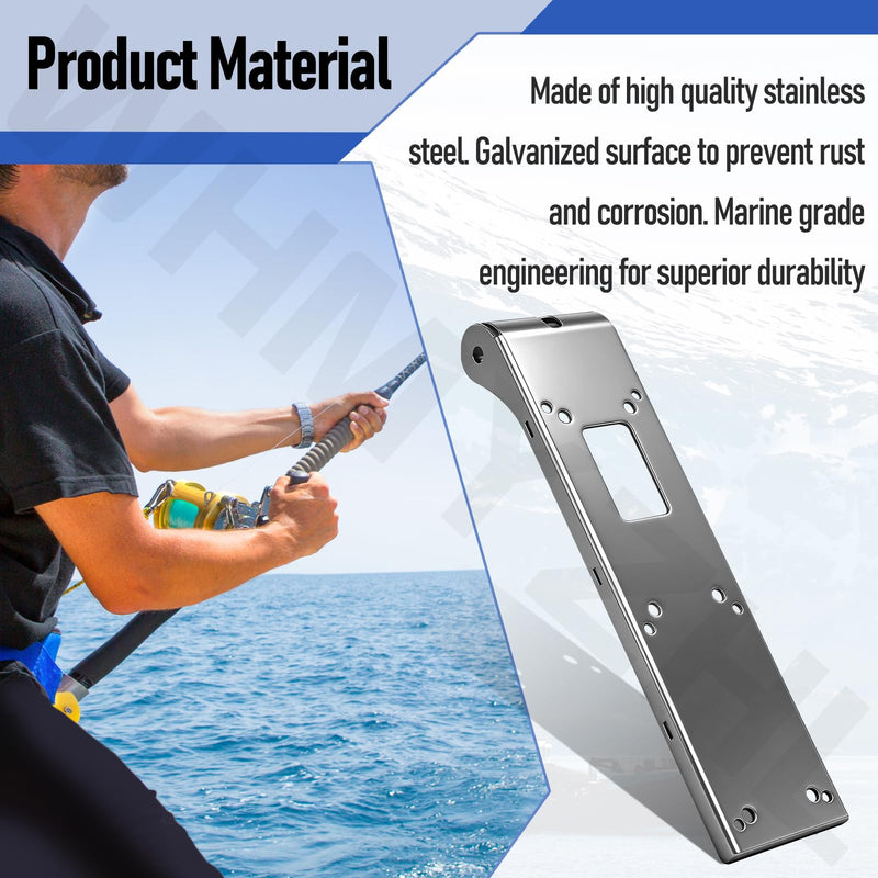 000-12603-001 Transom Mount Bracket Compatible with StructureScan 3D, HD & TotalScan Skimmer Transducers
