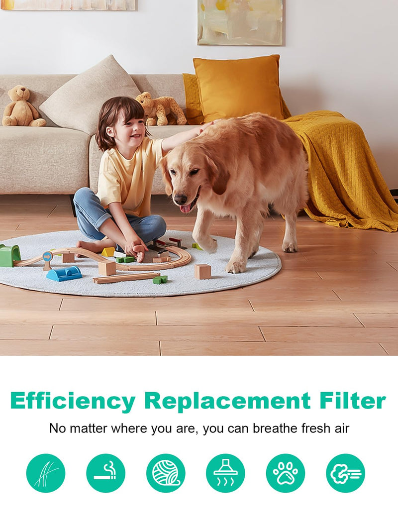 HPA5200B Replacement Filter Compatible with Honeywell HPA5200 Series HPA 5200 / 5220 / 5250 / 3200