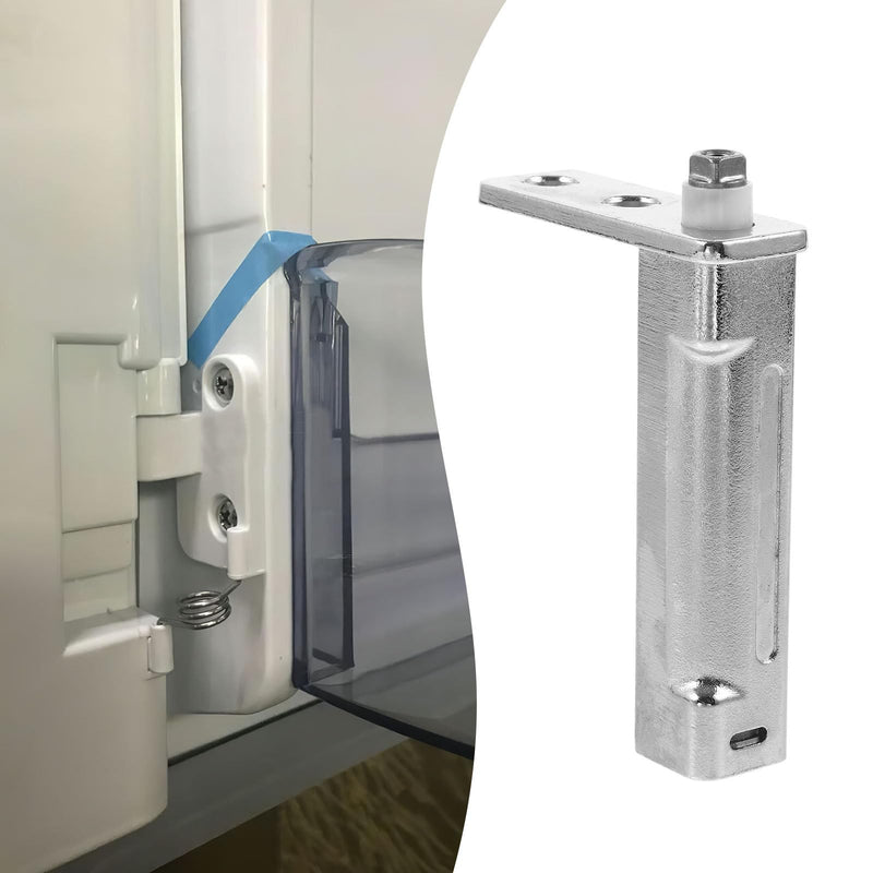 Freezer Door Pivot Hinge Replacement - Stainless Steel Spring Hinges for Refrigerator Freezer Door Parts