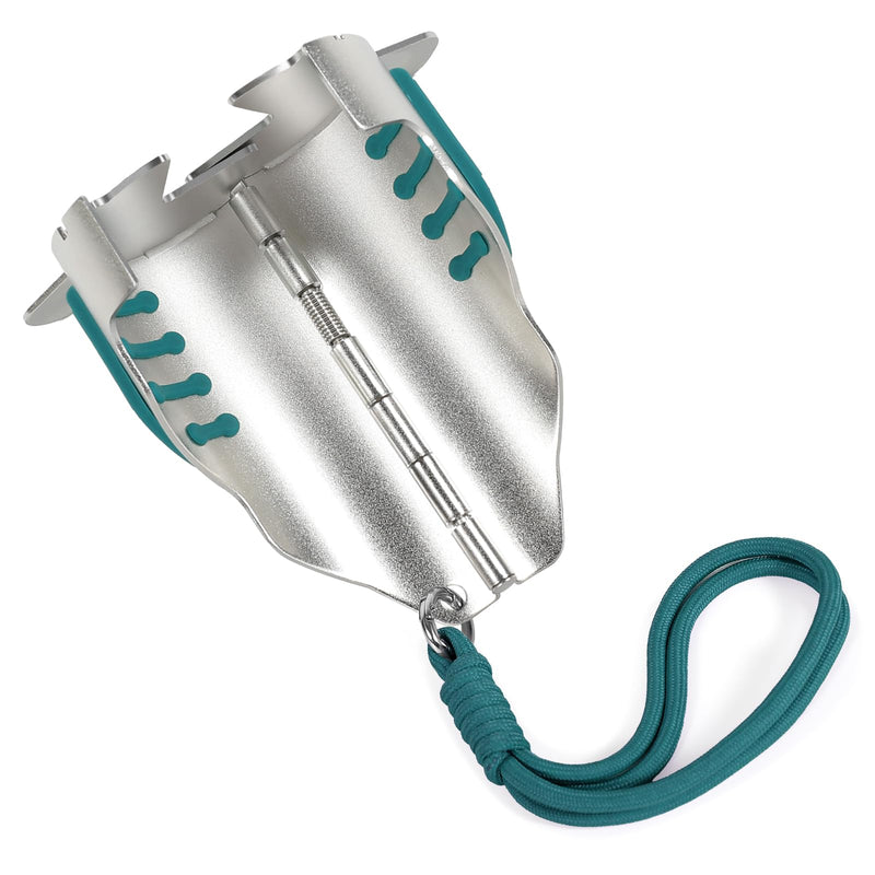 Hand Bud Debudder Tool - Bud Stripper | Bud Bucker, Quickly Separate Buds from Stems, Bud Trimmer Companion, with Dark Green Non Slip Pads and Lanyard