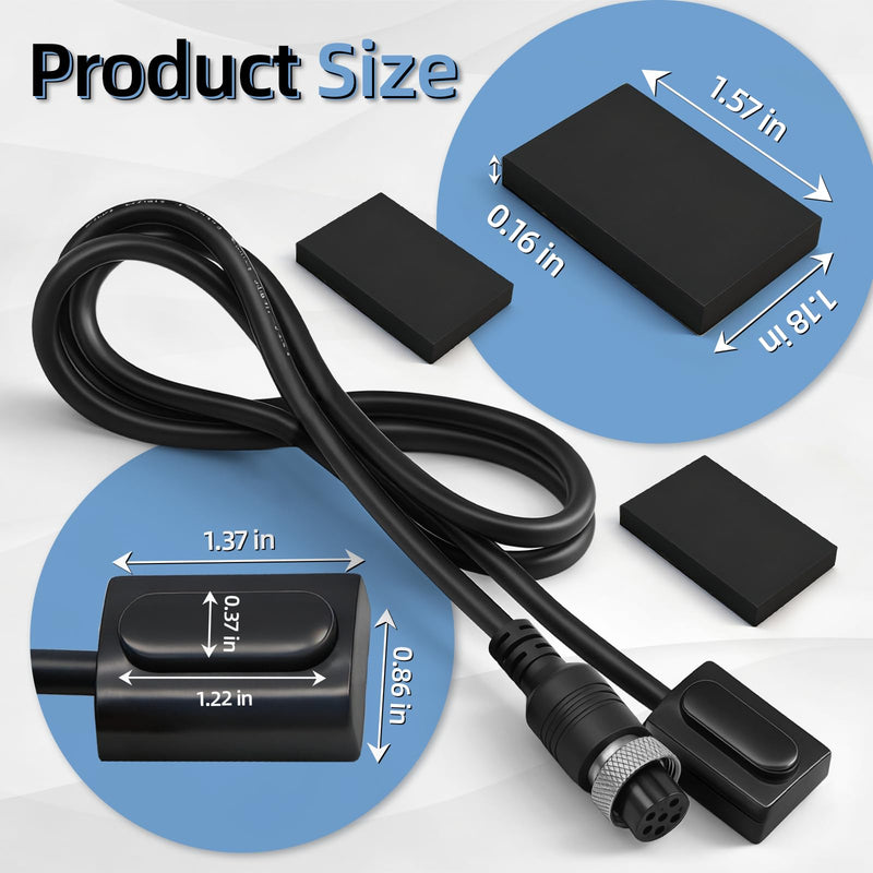 Faucet Sensor Replacement Kit Compatible with Sloan SFP-41-A SF Series Electronic Faucets, 6-Pin Connector, Fits SF2100/2150/2200/2250/2300/2350/2400/2451 and More, Infrared Repair Part