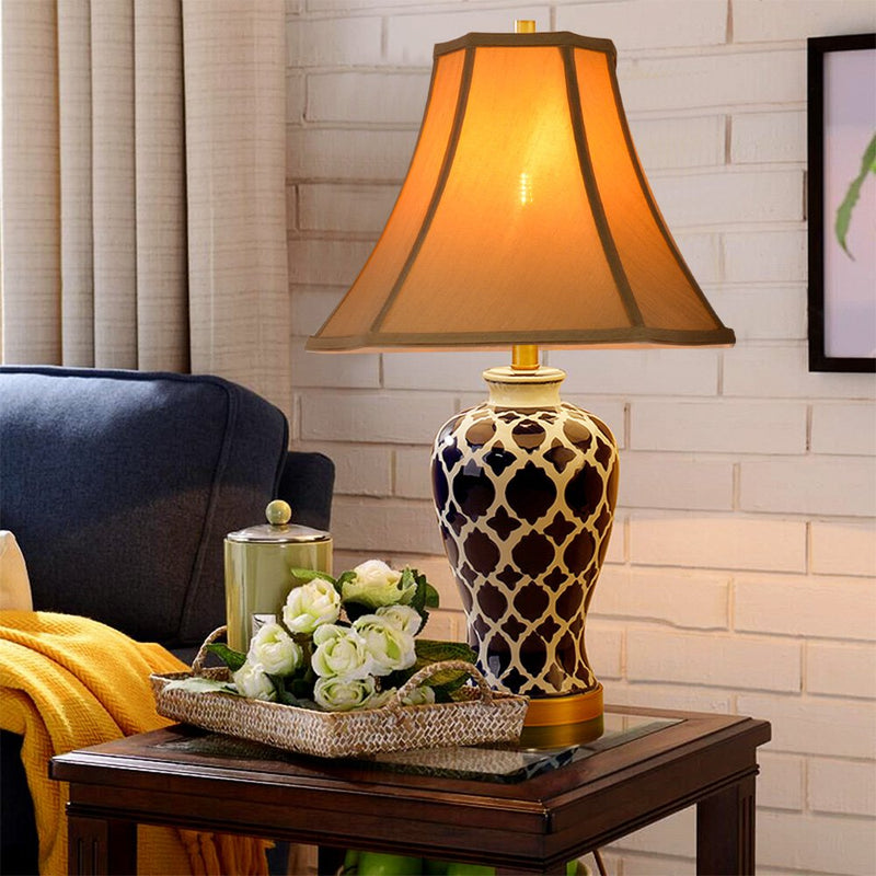 Tootoo Star Antique Octagonal Royal Bell Lamp Shade for Floor Lampshade and Table Lamp,(6.3x6.3) x(13x13) x10.8",Antique Gold (6.3 x 6.3)" x (13 x 13)'' x 10.8"