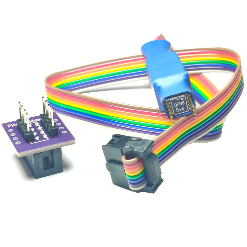 DFN8 QFN8 WSON8 chip Clip Probe line 5 * 6mm Read Write chip Circuit Programming 1.27 for with USB Programmer EZP2019 EZP2023 T76,T56,T48,RT809F,RT809H