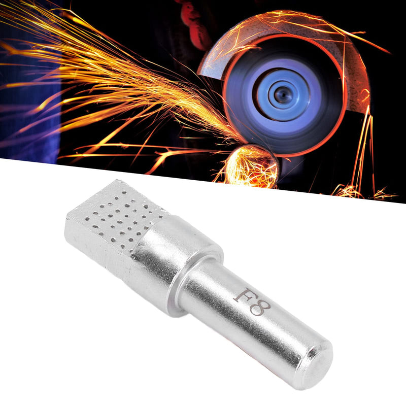 Grinding Wheel Dresser, Square Head Diamond Coated Dressers with 10mm Shank, Point Diamond Dresser for Truing Grinding Deburring,Diamond Grinding Wheel Dressing Tool Grinder Accessories
