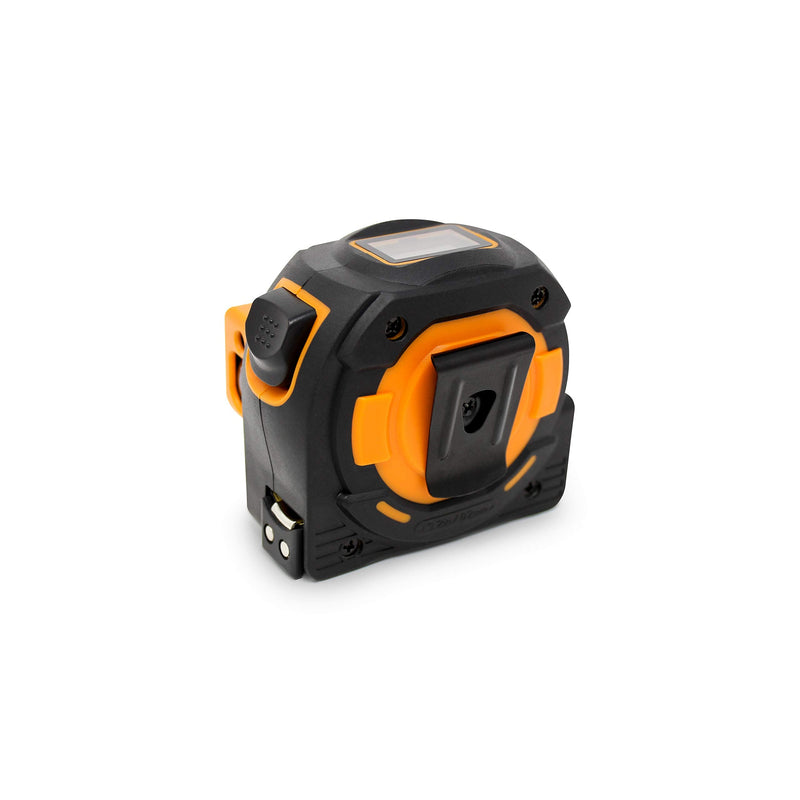 Laser Tape Measure 2-in-1, Laser Measure 196 Ft, Tape Measure 16 Ft Metric and US units with LCD Digital Display, Movable Magnetic Hook, Unit Conversion, Sturdy Build, Consistent and Accurate
