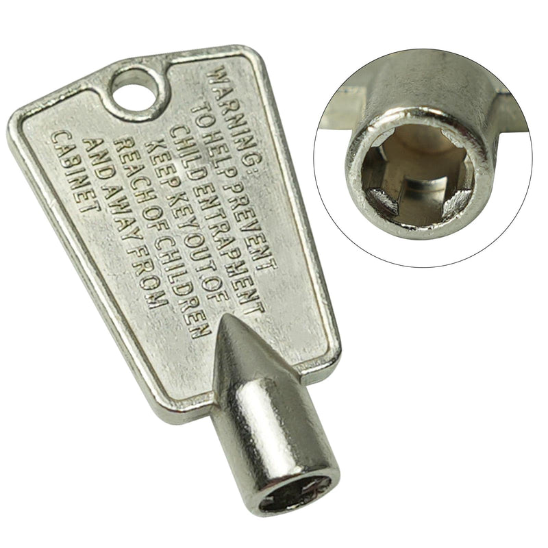 216702900 Freezer Door Keys Metal Compatible with Frigidaire & Kenmore AP4301346 PS1991481 297147700 (Pack of 2)