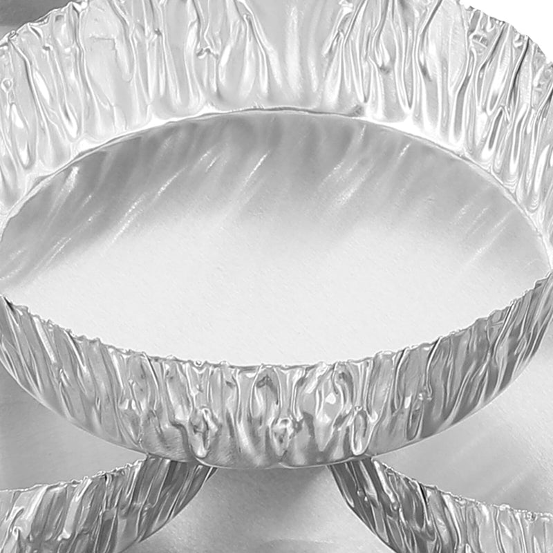 100pcs Aluminum Foil Weigh Boats, Weighing Trays Lab Dish for Scale Mixing Liquid Powder, Mini Sample Containers (42 ml) (Pack of 2) 6.00X6.00X1.60CM (Pack of 2)