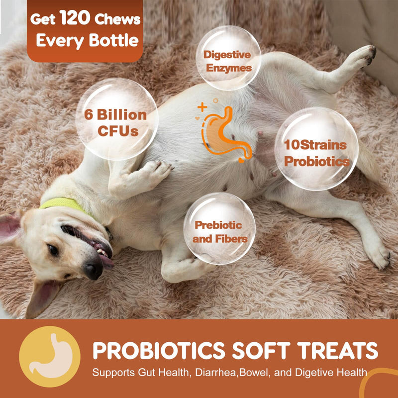 Probiotics for Dogs Bundle with Glucosamine for Dogs