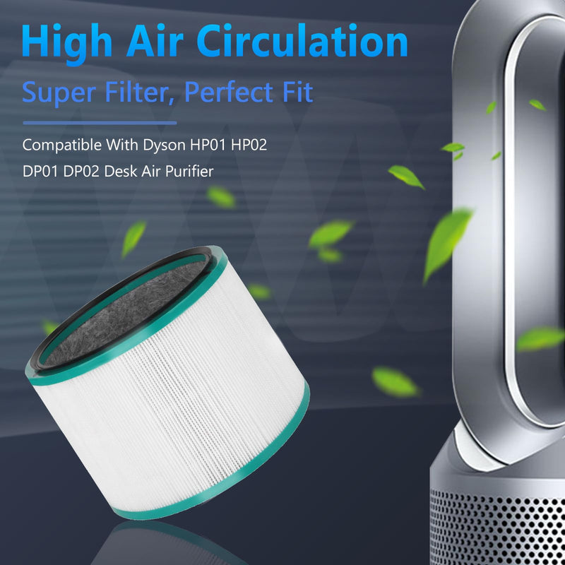 HP01 HP02 Filter Replacement for Dyson DP01 DP02 Desk Air Purifiers 2