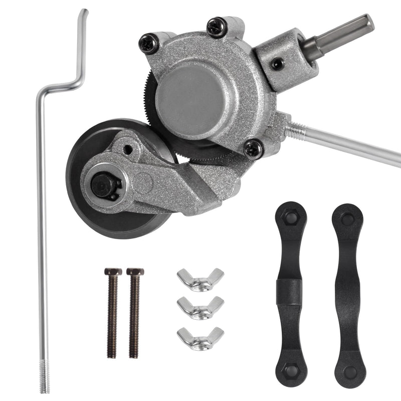 Upgraded Sheet Metal Shear for Efficient 20-30 GA Flat Metal Cutting – Multi-Functional Electric Drill Attachment, Durable Design for DIY Projects & Professional Use.