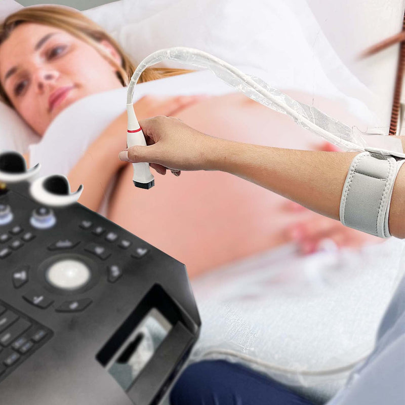 Ultrasound Probe Cable Brace - Fits Arms Between 8" and 15" Circumference ，Suitable for Right or Left Hand，Ultrasound arm Band