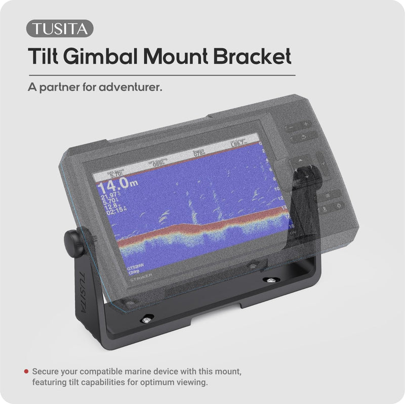 TUSITA Tilt Mount and Knobs Compatible with Garmin Striker Vivid 9sv, 010-12439-03