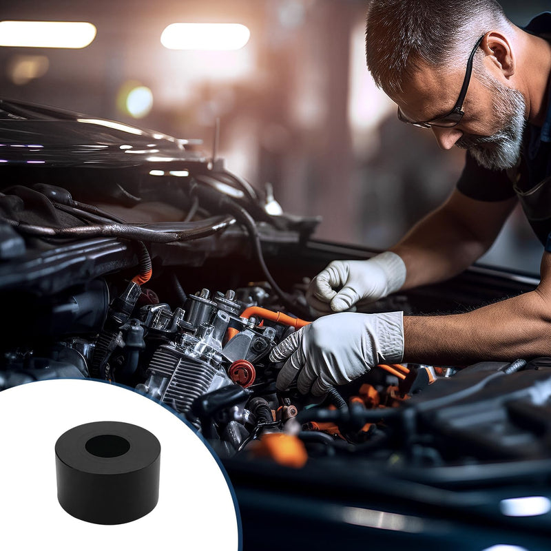 32 PCS Multi Purpose Rubber Spacer, 1-2/5" OD x 3/5" ID x 3/4" Thickness Rubber Washers for Screws, Anti Vibration Pads for Bolts, Car, Boat, Home (35 * 15 * 20mm) 32