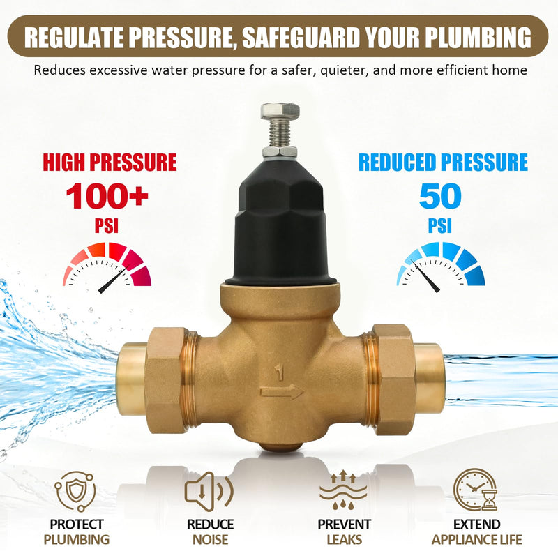 1-NR3XLDU 1" NR3XL Pressure Reducing Valve 1-NR3XLDU