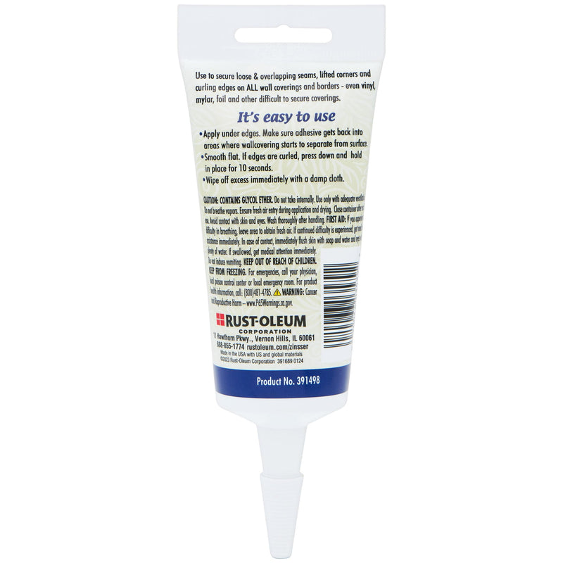 Zinsser 391498 SureGrip Wallpaper Seam and Repair Adhesive, 2 Ounce - NewNest Australia
