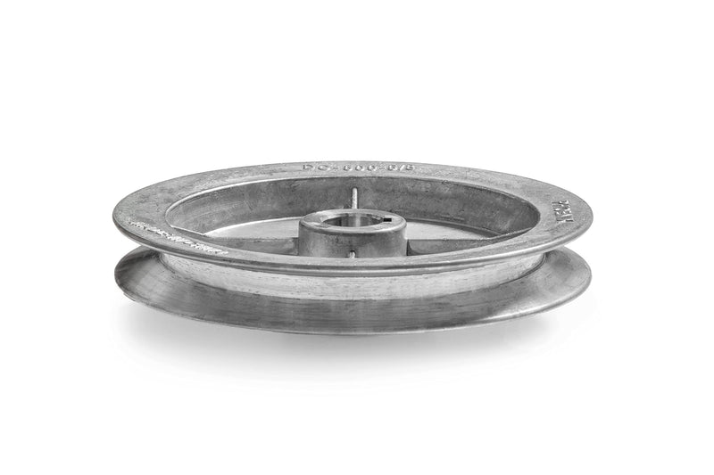 Terre Products, Heavy Duty 5" V-Groove Drive Pulley, Precision 5/8" Bore, Robust Z3A Zinc Alloy Die Cast Pulley
