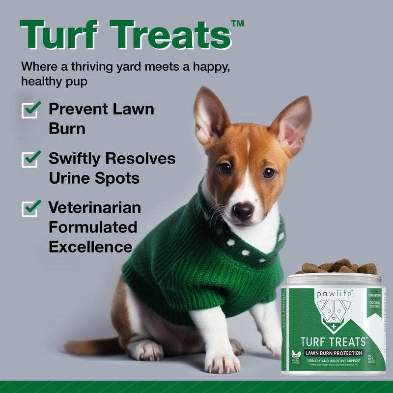 Green Grass Dog Chews – 240ct Turf Treats for Dog Spot Grass Repair, Veterinarian Formulated Urine Neutralizer for Lawn, Lawn Protection Treats, Neutralizer (Chicken Flavored) Chicken 120 Count (pack of 2)