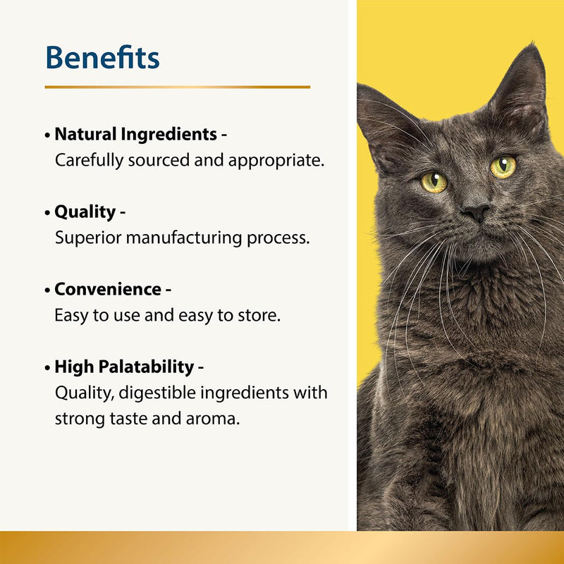 Beauty for Cats 100g | Skin & Coat Supplement for Cats | Omega 3 for Cat | Less Moulting & Shedding | Dry, Dull Coat | Tasty Topper | Fussy Eaters | Itchy Cats & Immunity | Salmon Oil Alternative Beauty
