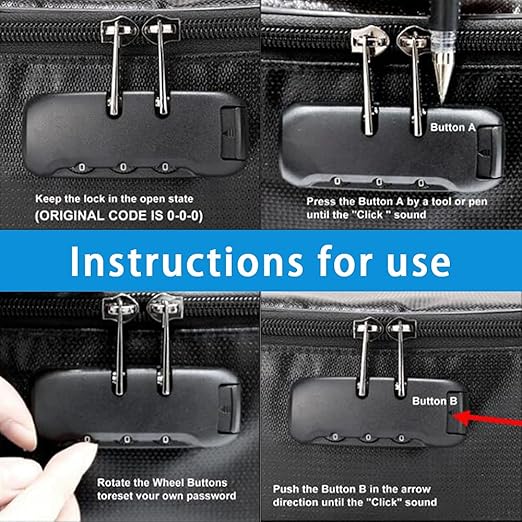 Fireproof Document Box with Lock,File Safe Bag for Home,Multi-Layer Important Document Organizer,Office Paper Storage File Folder Box for Laptop Certificates Passport,Portable Waterproof Pro-FP Box