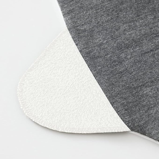 Gunze CI0399 Women's CI 0399 Water-Absorbing Cloth Napkins, Selfair Reusable Reusable Fabric Napkins, Medium Gray Mok, One Size Fits All, medium gray mock - NewNest Australia
