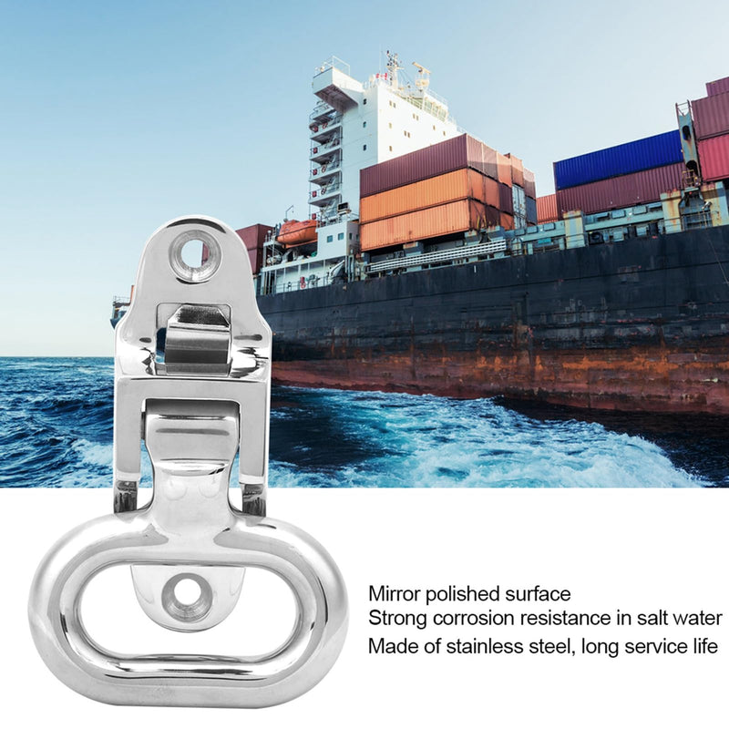 Boat Transom Step,Hardware Transom Step,Stainless Steel Folding Boat Transom Step,Suitable for Ships, Yachts,car, 108 x 81mm