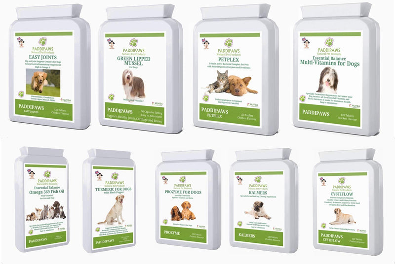 PADDIPAWS Fleagon Spot on - 100% Natural Flea Away Prevention Treatment for Dogs and Cats - Also protects against Mites, Lice and aids Tick Management - One Years Treatment - PawsPlanet Australia