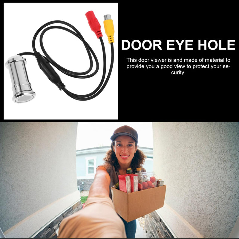 Wide Angle 800Tvl Cmos Video Door Eye Hole Camera Wired Security Peephole Viewer for Indoor Surveillance