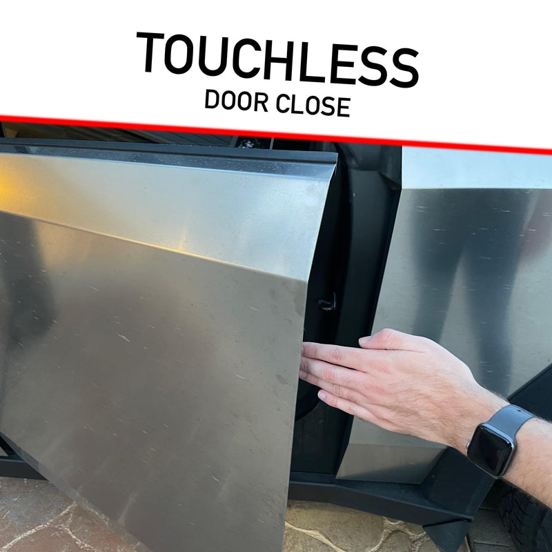 Door Handles for Tesla Cybertruck - Anti Fngerprint Cybertruck Door Handle Accessories - Easy Install Interior Carbon Fiber Door Closers (4pc)